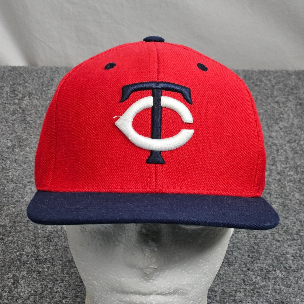 Minnesota Twins Hat American Needle Mens OSFA Red Navy Snapback MLB‎